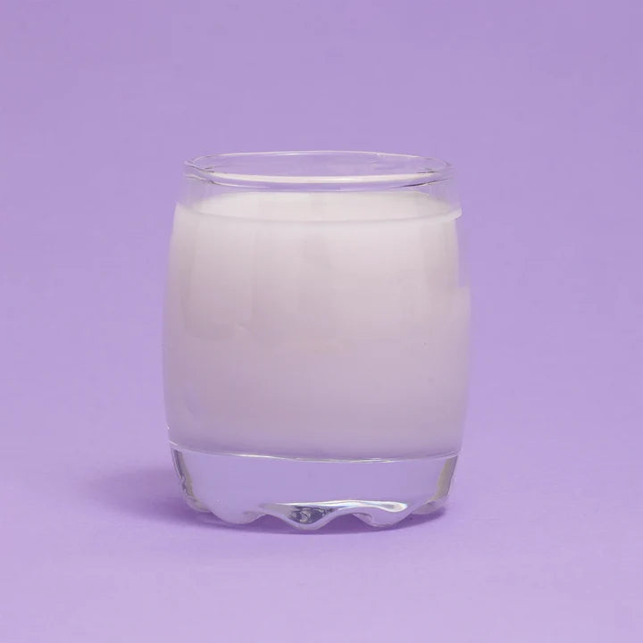 Scented glass candles