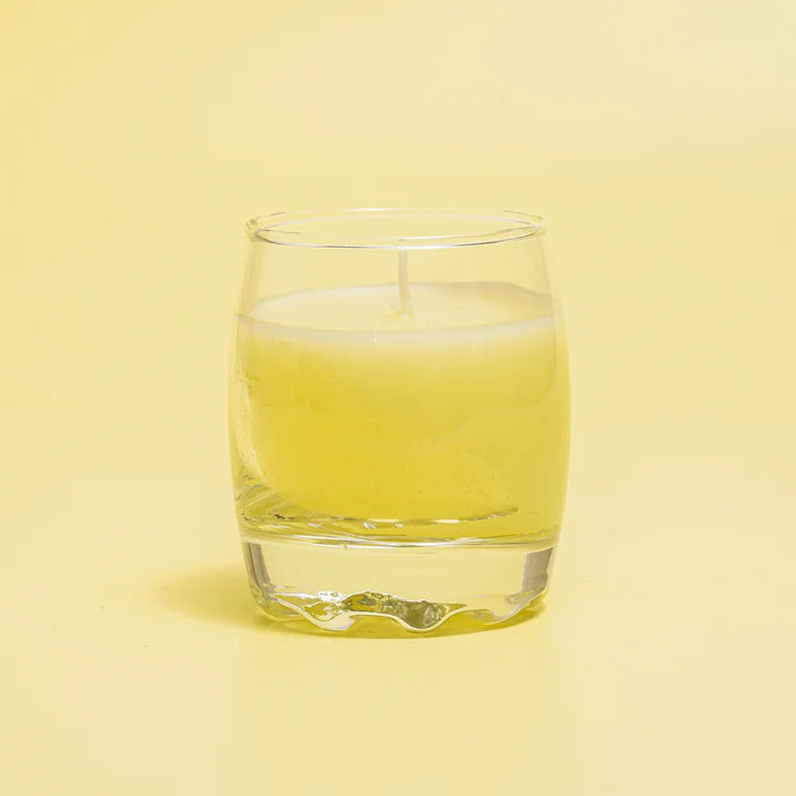 Scented glass candles
