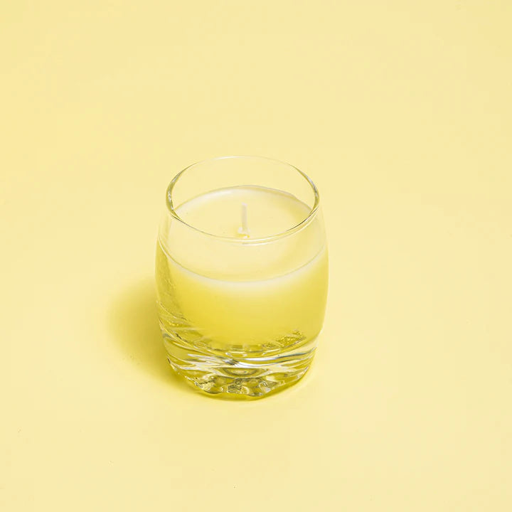 Scented glass candles