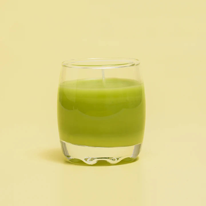 Scented glass candles