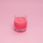 Scented glass candles