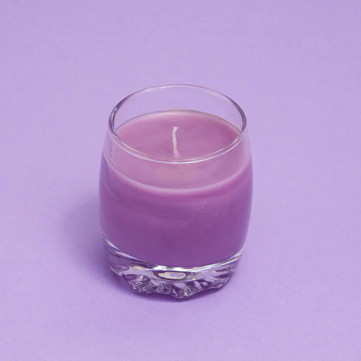 Scented glass candles