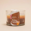 Trio candles