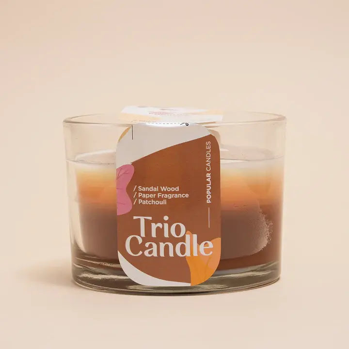 Trio candles