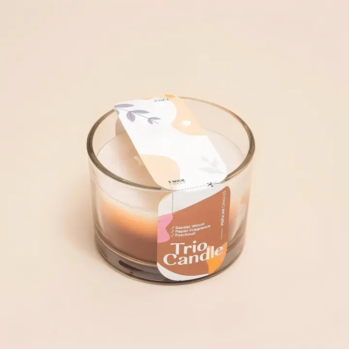 Trio candles